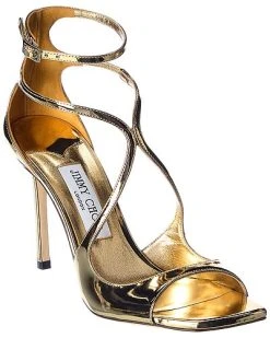 Jimmy Choo Azia 95 Leather Sandal Women