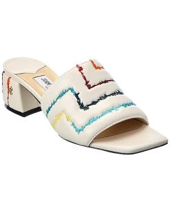 Jimmy Choo Themis 45 Leather Sandal Women