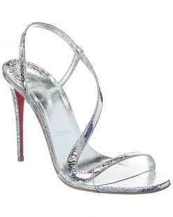 Christian Louboutin Rosalie 100 Leather Sandal Women