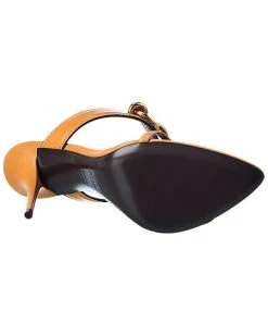 Saint Laurent Gippy 95 Leather Sandal Women -Valentino shop 1313537085 RLLD 4