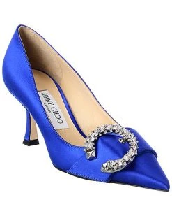 Jimmy Choo Melva 70 Satin Pump Women