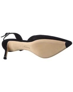 Salvatore Ferragamo Ileen Suede Slingback Pump Women 10 Salvatore Ferragamo Ileen Suede Slingback Pump Women -Valentino shop 1313537561 RLLD 4