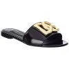 Dolce & Gabbana Logo Leather Sandal Women -Valentino shop 1313538504 RLLD 1