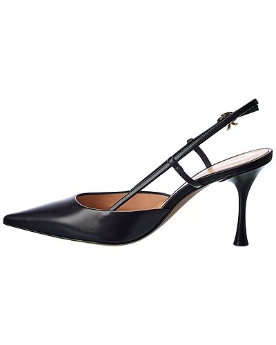Gianvito Rossi Ascent 85 Leather Slingback Pump Women 4 Gianvito Rossi Ascent 85 Leather Slingback Pump Women - Image 2