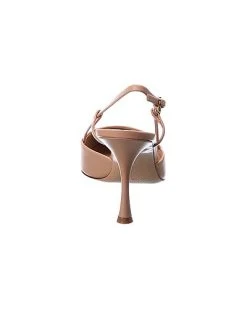 Gianvito Rossi Ascent 85 Leather Slingback Pump Women 9 Gianvito Rossi Ascent 85 Leather Slingback Pump Women -Valentino shop 1313538509 RLLD 3