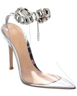 Gianvito Rossi 105 Vinyl & Leather Pump Women