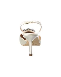 Manolo Blahnik Hangisli 70 Satin Slingback Pump Women -Valentino shop 1313538662 RLLD 3