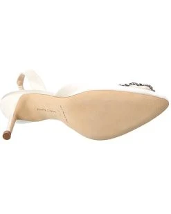 Manolo Blahnik Hangisli 70 Satin Slingback Pump Women -Valentino shop 1313538662 RLLD 4