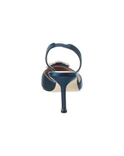 Manolo Blahnik Hangisli 70 Satin Slingback Pump Women 9 Manolo Blahnik Hangisli 70 Satin Slingback Pump Women -Valentino shop 1313538670 RLLD 3