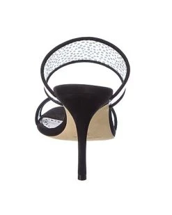 Manolo Blahnik Invymu 90 Vinyl & Suede Sandal Women -Valentino shop 1313538679 RLLD 3