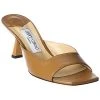 Jimmy Choo Zania 65 Leather Sandal Women