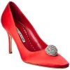 Manolo Blahnik Elbolita 90 Satin Pump Women 1 Manolo Blahnik Elbolita 90 Satin Pump Women -Valentino shop 1313541555 RLLD 1