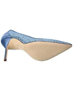 Manolo Blahnik LA 105 Lace & Satin Pump Women -Valentino shop 1313541559 RLLD 4