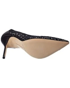 Manolo Blahnik LA 105 Satin & Lace Pump Women -Valentino shop 1313542892 RLLD 4