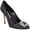 Manolo Blahnik Hangisi 105 Jacquard Pump Women -Valentino shop 1313542894 RLLD 1