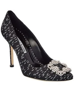 Manolo Blahnik Hangisi 105 Jacquard Pump Women