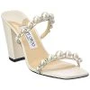 Jimmy Choo Amara 85 Leather Sandal Women -Valentino shop 1313543503 RLLD 1