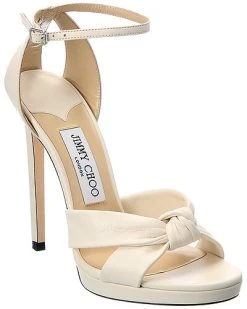 Jimmy Choo Rosie 120 Leather Sandal Women
