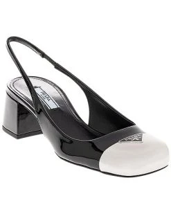 Prada Patent Slingback Pump Women