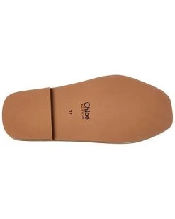 Chloé Woody Logo Canvas Slide Women -Valentino shop 1313548038 RLLD 4