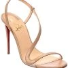 Christian Louboutin Rosalie 100 Leather Sandal Women -Valentino shop 1313548043 RLLD 1