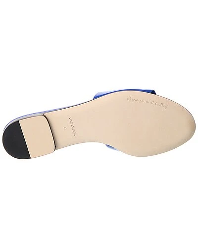 Dolce & Gabbana Logo Leather Sandal Women 6 Dolce & Gabbana Logo Leather Sandal Women - Image 4