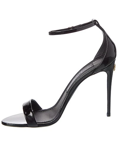 Dolce & Gabbana Logo Leather Sandal Women 4 Dolce & Gabbana Logo Leather Sandal Women - Image 2