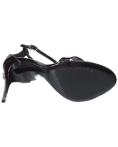 Dolce & Gabbana Logo Leather Sandal Women 6 Dolce & Gabbana Logo Leather Sandal Women - Image 4