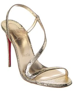 Christian Louboutin Rosalie 100 Leather Sandal Women