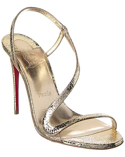 Christian Louboutin Rosalie 100 Leather Sandal Women 3 Christian Louboutin Rosalie 100 Leather Sandal Women