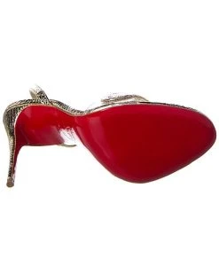 Christian Louboutin Rosalie 100 Leather Sandal Women 10 Christian Louboutin Rosalie 100 Leather Sandal Women -Valentino shop 1313549667 RLLD 4