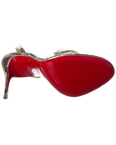 Christian Louboutin Rosalie 100 Leather Sandal Women 6 Christian Louboutin Rosalie 100 Leather Sandal Women - Image 4