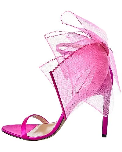 Jimmy Choo Aveline 100 Satin Sandal Women 4 Jimmy Choo Aveline 100 Satin Sandal Women - Image 2