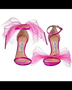 Jimmy Choo Aveline 100 Satin Sandal Women 12 Jimmy Choo Aveline 100 Satin Sandal Women -Valentino shop 1313549681 RLLD 5