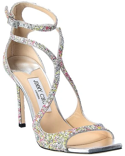 Jimmy Choo Azia 95 Glitter Sandal Women 3 Jimmy Choo Azia 95 Glitter Sandal Women