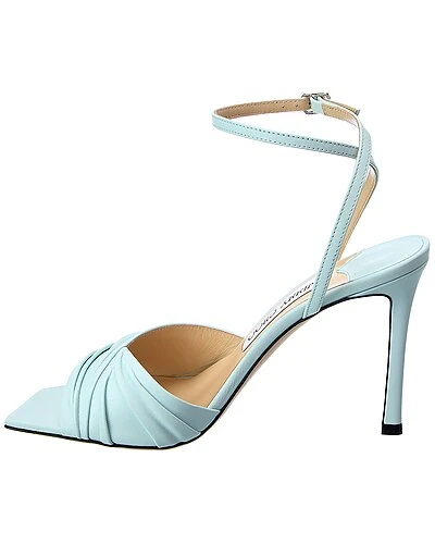 Jimmy Choo Basil 95 Leather Sandal Women 4 Jimmy Choo Basil 95 Leather Sandal Women - Image 2