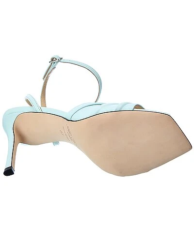 Jimmy Choo Basil 95 Leather Sandal Women 6 Jimmy Choo Basil 95 Leather Sandal Women - Image 4