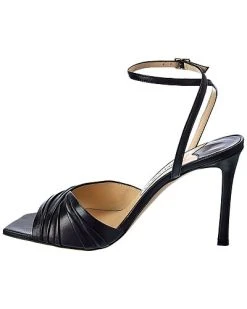 Jimmy Choo Basil 95 Leather Sandal Women -Valentino shop 1313549685 RLLD 2