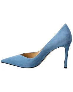 Jimmy Choo Ass 95 Suede & Leather Pump Women -Valentino shop 1313549690 RLLD 2