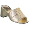 Prada Logo Padded Leather Sandal Women -Valentino shop 1313549736 RLLD 1