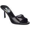 Prada Logo Leather Sandal Women