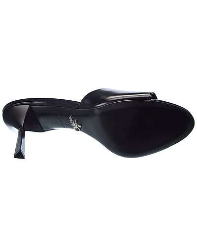 Prada Logo Leather Sandal Women 6 Prada Logo Leather Sandal Women - Image 4