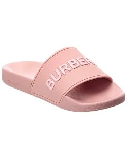 Burberry Logo Rubber Slide Women