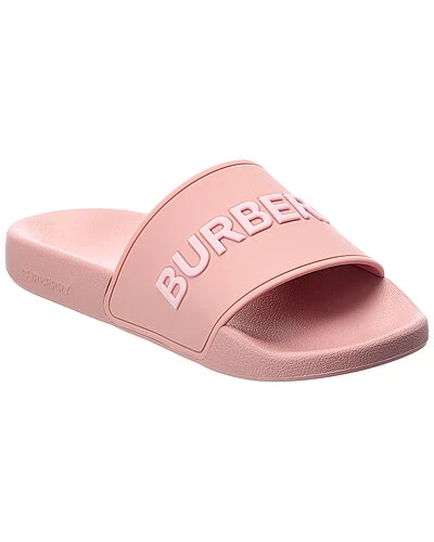 Burberry Logo Rubber Slide Women 3 Burberry Logo Rubber Slide Women