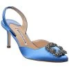 Manolo Blahnik Hangisi 70 Satin Slingback Pump Women 1 Manolo Blahnik Hangisi 70 Satin Slingback Pump Women -Valentino shop 1313557089 RLLD 1