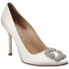Manolo Blahnik Hangisi 105 Satin Pump Women 2 Manolo Blahnik Hangisi 105 Satin Pump Women -Valentino shop 1313557097 RLLD 1