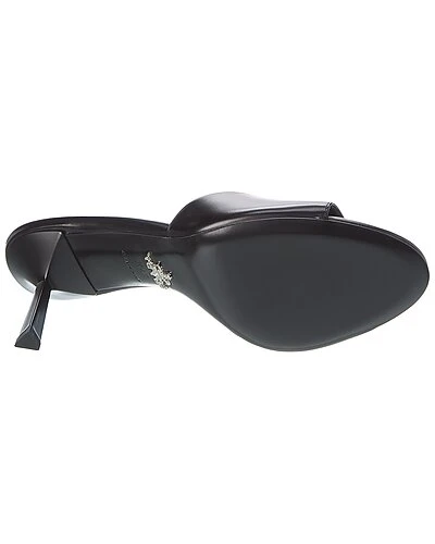 Prada Logo Leather Sandal Women 6 Prada Logo Leather Sandal Women - Image 4