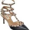 Valentino Rockstud Caged 65 Leather Ankle Strap Pump Women 2 Valentino Rockstud Caged 65 Leather Ankle Strap Pump Women -Valentino shop 1313557119 RLLD 1