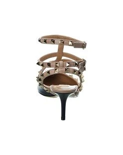 Valentino Rockstud Caged 65 Leather Ankle Strap Pump Women -Valentino shop 1313557119 RLLD 3