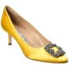 Manolo Blahnik Hangisi 50 Satin Pump Women